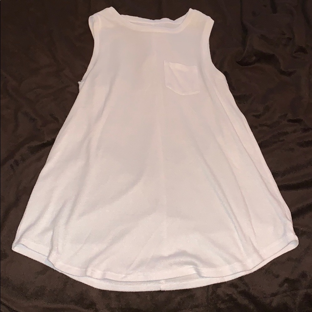 Casual White Tank Top